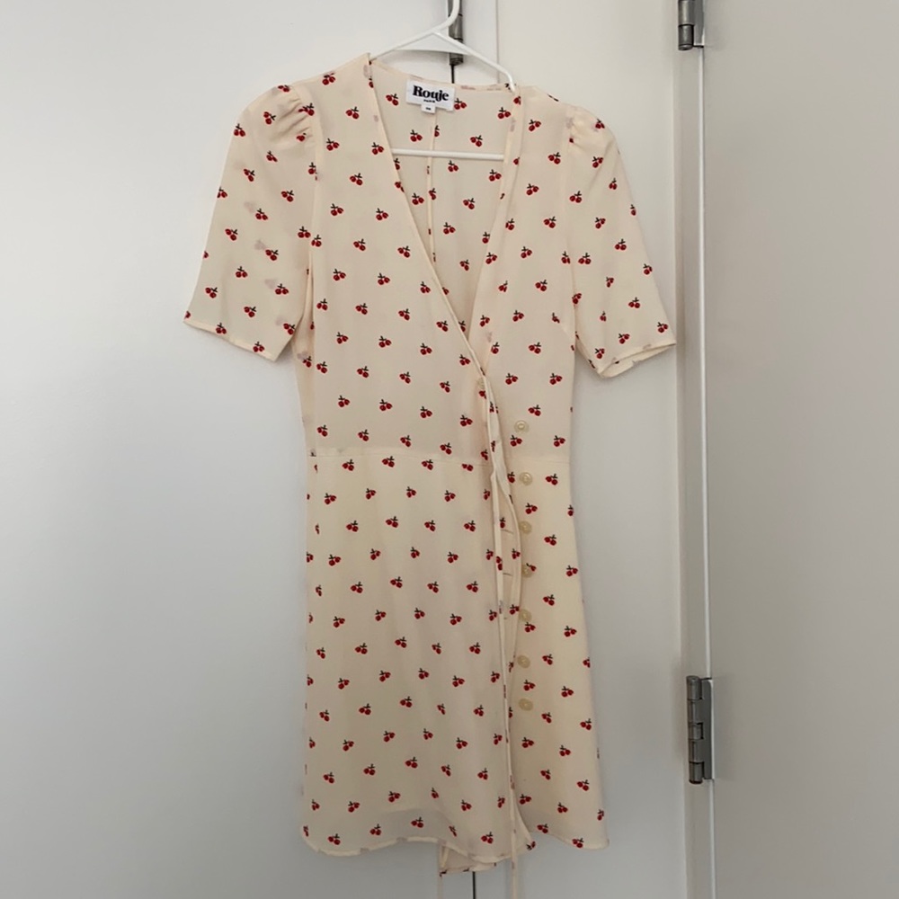 Rouje 2019 Summer Cherry Gabinette Dress
